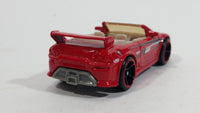 2011 Hot Wheels Tunerz Mitsubishi Eclipse Convertible Red Die Cast Toy Car Vehicle