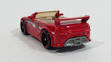 2011 Hot Wheels Tunerz Mitsubishi Eclipse Convertible Red Die Cast Toy Car Vehicle