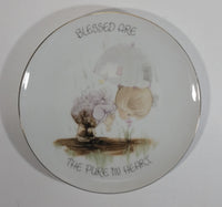 Vintage 1978 Precious Moments Jonathan & David "Blessed Are The Pure In Heart" China Collectible Plate - Enesco Imports