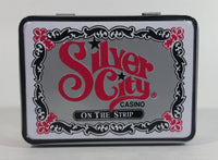 Las Vegas, Nevada Silver City Casino Slots of Fun Playing Cards with Packaging Inside Metal Tin Container