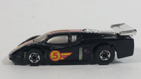 1993 Hot Wheels GT Racer #5 Black Die Cast Toy Race Car Vehicle