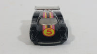 1993 Hot Wheels GT Racer #5 Black Die Cast Toy Race Car Vehicle