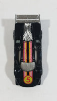 1993 Hot Wheels GT Racer #5 Black Die Cast Toy Race Car Vehicle