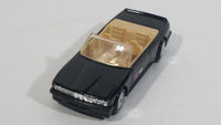 Rare Version 1990 Hot Wheels Ultra Hots BMW 323 M3 Black Die Cast Toy Car Vehicle - BMW Stamped License Plate