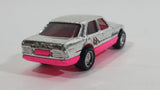 1990 Hot Wheels California Customs Mercedes 380 SEL Chrome and Pink Die Cast Toy Luxury Car Vehicle