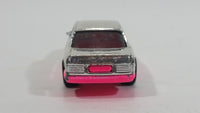 1990 Hot Wheels California Customs Mercedes 380 SEL Chrome and Pink Die Cast Toy Luxury Car Vehicle