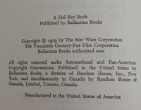 Vintage 1979 Twentieth Century Fox Star Wars Han Solo's Revenge Novel Book By Brian Daley
