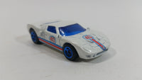 2008 Hot Wheels Web Trading Cards Ford GT - 40 Pearl White Die Cast Toy Race Car Vehicle