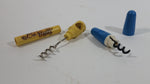 Set of 2 Vintage Corkscrews One is Blue and White and the Other Las Vegas Souvenir Bottle Opener Collectibles