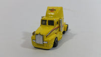 1992 Racing Champions Pennzoil Semi Truck Tractor Yellow Die Cast Toy Car Rig Vehicle - Treasure Valley Antiques & Collectibles