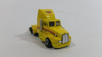 1992 Racing Champions Pennzoil Semi Truck Tractor Yellow Die Cast Toy Car Rig Vehicle - Treasure Valley Antiques & Collectibles