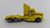 1992 Racing Champions Pennzoil Semi Truck Tractor Yellow Die Cast Toy Car Rig Vehicle - Treasure Valley Antiques & Collectibles