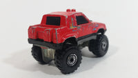 1990 Hot Wheels Gulch Stepper Red Die Cast Toy Car Vehicle