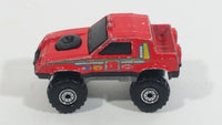 1990 Hot Wheels Gulch Stepper Red Die Cast Toy Car Vehicle