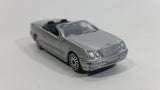 Maisto Mercedes-Benz CLK Cabrio Convertible Silver Die Cast Toy Car Vehicle