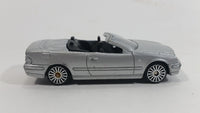 Maisto Mercedes-Benz CLK Cabrio Convertible Silver Die Cast Toy Car Vehicle