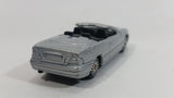 Maisto Mercedes-Benz CLK Cabrio Convertible Silver Die Cast Toy Car Vehicle