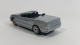 Maisto Mercedes-Benz CLK Cabrio Convertible Silver Die Cast Toy Car Vehicle