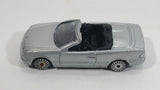 Maisto Mercedes-Benz CLK Cabrio Convertible Silver Die Cast Toy Car Vehicle