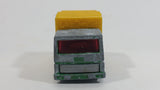 Vintage 1979 Lesney Matchbox Refuse Truck No. 36 Green Yellow Garbage Pickup Die Cast Toy Car Vehicle