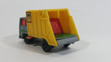 Vintage 1979 Lesney Matchbox Refuse Truck No. 36 Green Yellow Garbage Pickup Die Cast Toy Car Vehicle