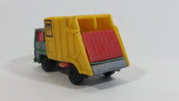 Vintage 1979 Lesney Matchbox Refuse Truck No. 36 Green Yellow Garbage Pickup Die Cast Toy Car Vehicle