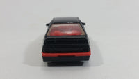 1991 Hot Wheels Peugeot 405 Black Die Cast Toy Car Vehicle