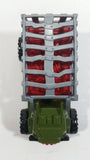 2015 Matchbox Jurassic World Mauler Hauler Truck Olive Green Die Cast Toy Car Vehicle