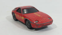 1982 Hot Wheels Porsche 928 P-928 Turbo Red Die Cast Toy Car Vehicle Made in Hong Kong