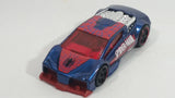 2015 Hot Wheels Marvel Spider-Man VS. the Sinister Six Zotic Blue Red Die Cast Toy Car Vehicle