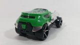 2011 Hot Wheels Video Game Heroes Shell Shock Green Die Cast Toy Car Vehicle