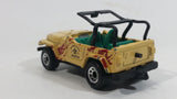 1998 Matchbox Jeep Wrangler Black Star Ranch Beige Brown Camouflage Die Cast Toy Car Vehicle