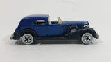 1989 Hot Wheels '35 Classic Caddy Blue Die Cast Toy Car Vehicle