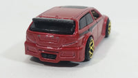 2007 Hot Wheels Code Car Audacious Metalflake Dark Red Die Cast Toy Car Vehicle