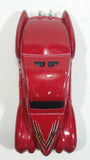 2003 Hot Wheels First Editions Swoop Coupe Red Die Cast Toy Low Rider Hot Rod Car Vehicle