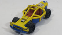 2010 Hot Wheels Jungle Rally Roll Cage Yellow and Blue Die Cast Toy Car Vehicle - Treasure Valley Antiques & Collectibles