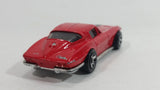 2014 Hot Wheels '64 Corvette Sting Ray Red Die Cast Toy Classic Muscle Car Vehicle