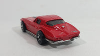 2014 Hot Wheels '64 Corvette Sting Ray Red Die Cast Toy Classic Muscle Car Vehicle