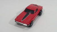 2014 Hot Wheels '64 Corvette Sting Ray Red Die Cast Toy Classic Muscle Car Vehicle