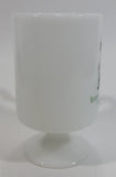 Vintage Little Blarney Castle Portland Oregon Leprechaun Irish Themed Milk Glass Coffee Mug Souvenir Travel Collectible