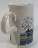 Dunoon Stoneware Saxon Pattern Cottages Coffee Mug Designed By Jack Dadd Made in Scotland