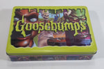 R.L. Stine Goosebumps Retro Scream Collection Limited Edition Tin Metal Container - Scholastic - Treasure Valley Antiques & Collectibles