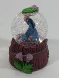Disney Store Exclusive Winnie The Pooh Eeyore Character Snowglobe on Barrel Resin Decorative Ornament - Treasure Valley Antiques & Collectibles