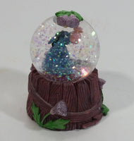 Disney Store Exclusive Winnie The Pooh Eeyore Character Snowglobe on Barrel Resin Decorative Ornament