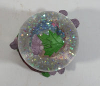 Disney Store Exclusive Winnie The Pooh Eeyore Character Snowglobe on Barrel Resin Decorative Ornament