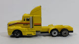 1992 Racing Champions Pennzoil Semi Truck Tractor Yellow Die Cast Toy Car Rig Vehicle - Treasure Valley Antiques & Collectibles