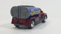 2002 Matchbox Rescue Rookies H2O Patrol Tanker Truck Dark Red and Blue Die Cast Toy Car Firefighting Vehicle