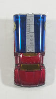 2002 Matchbox Rescue Rookies H2O Patrol Tanker Truck Dark Red and Blue Die Cast Toy Car Firefighting Vehicle