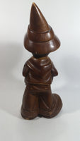 Antique Hand Carved Solid Wood Dwarf Dwarves VII Seventh Gnome Spirit Wooden Carving Folk Art