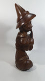 Antique Hand Carved Solid Wood Dwarf Dwarves VII Seventh Gnome Spirit Wooden Carving Folk Art